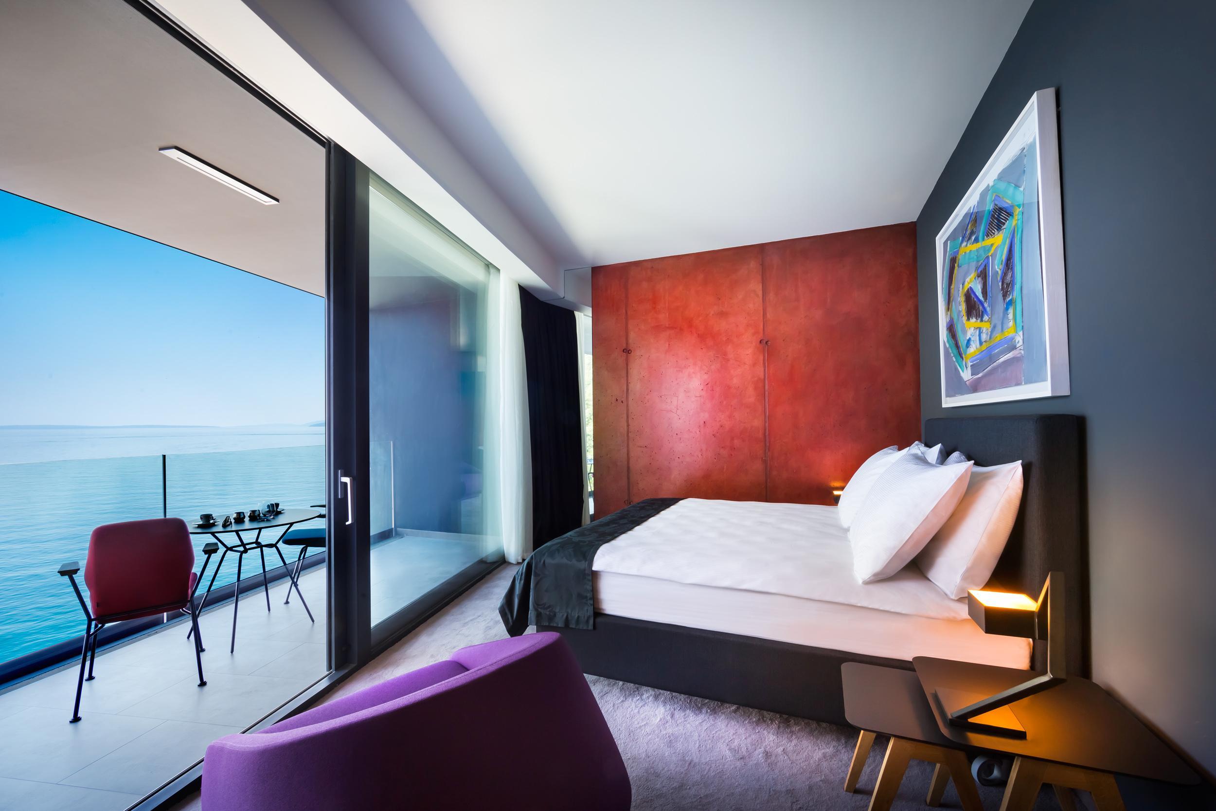 Boutique & Design Hotel Navis - Small Luxury Hotels Of The World Opatija Exteriör bild A room at the hotel