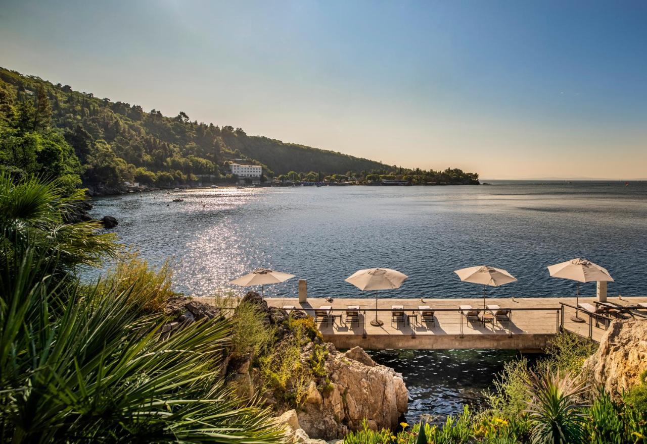 Boutique & Design Hotel Navis - Small Luxury Hotels Of The World Opatija Exteriör bild View of the sea from the hotel
