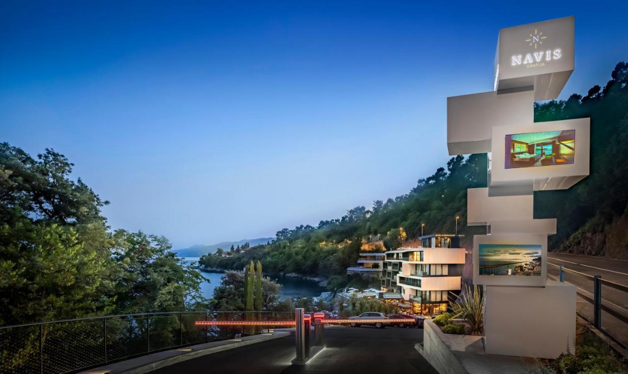 Boutique & Design Hotel Navis - Small Luxury Hotels Of The World Opatija Exteriör bild The View