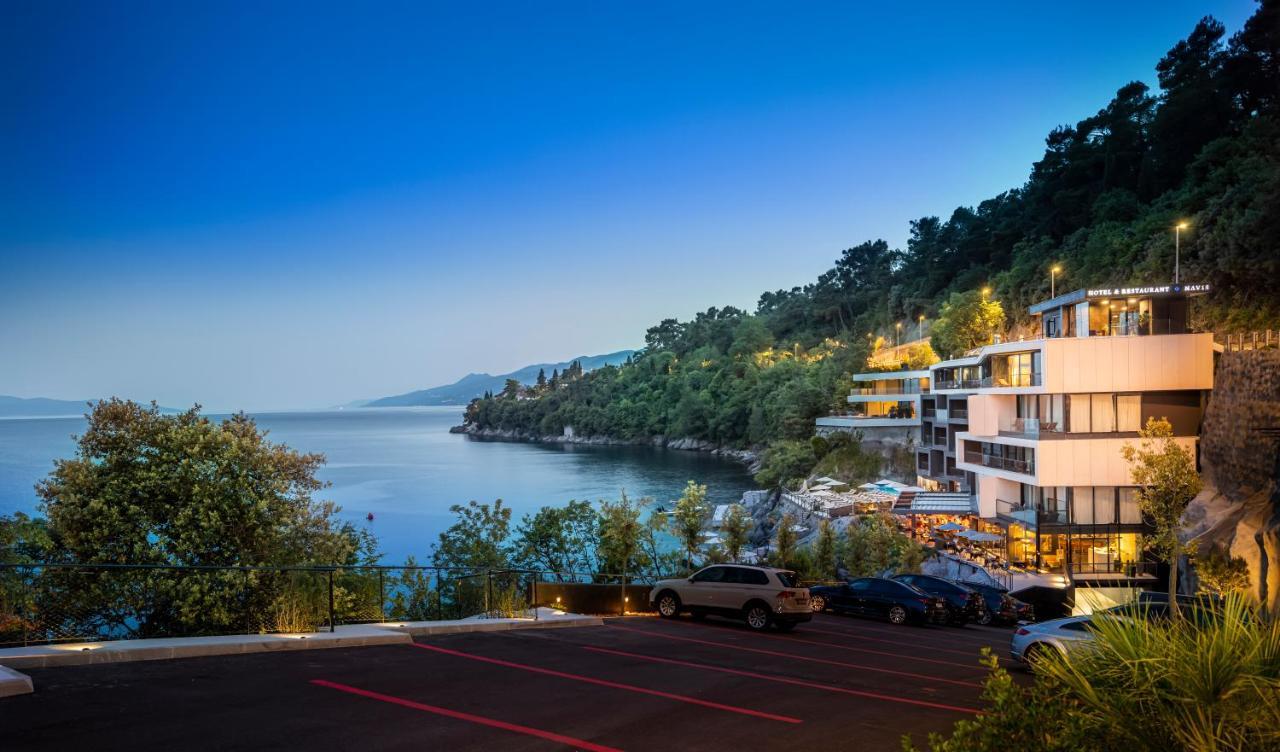 Boutique & Design Hotel Navis - Small Luxury Hotels Of The World Opatija Exteriör bild View of the hotel