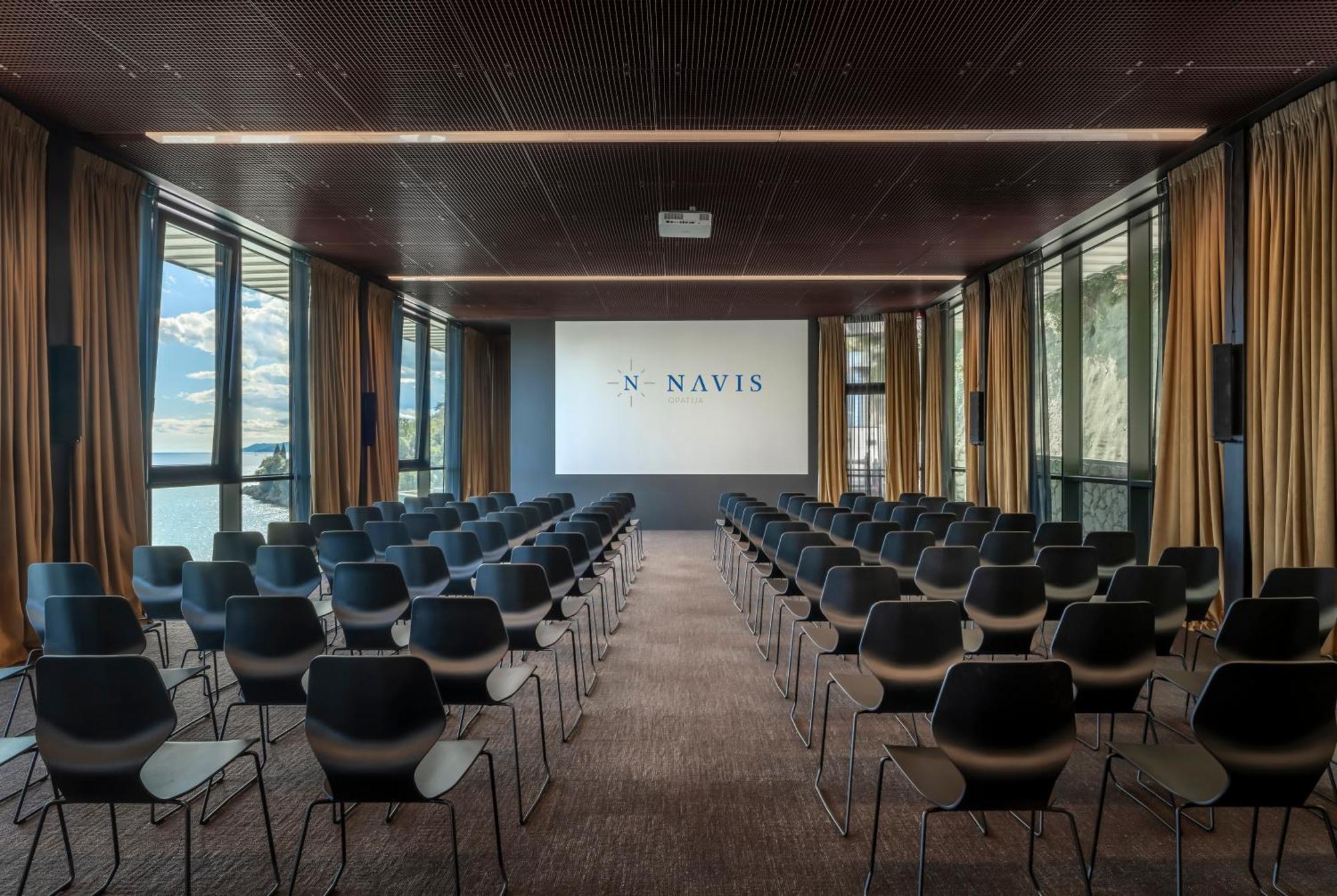 Boutique & Design Hotel Navis - Small Luxury Hotels Of The World Opatija Exteriör bild The N Navis conference room