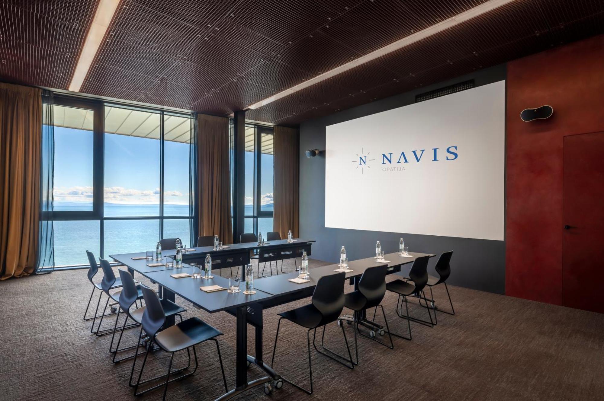 Boutique & Design Hotel Navis - Small Luxury Hotels Of The World Opatija Exteriör bild Meeting room
