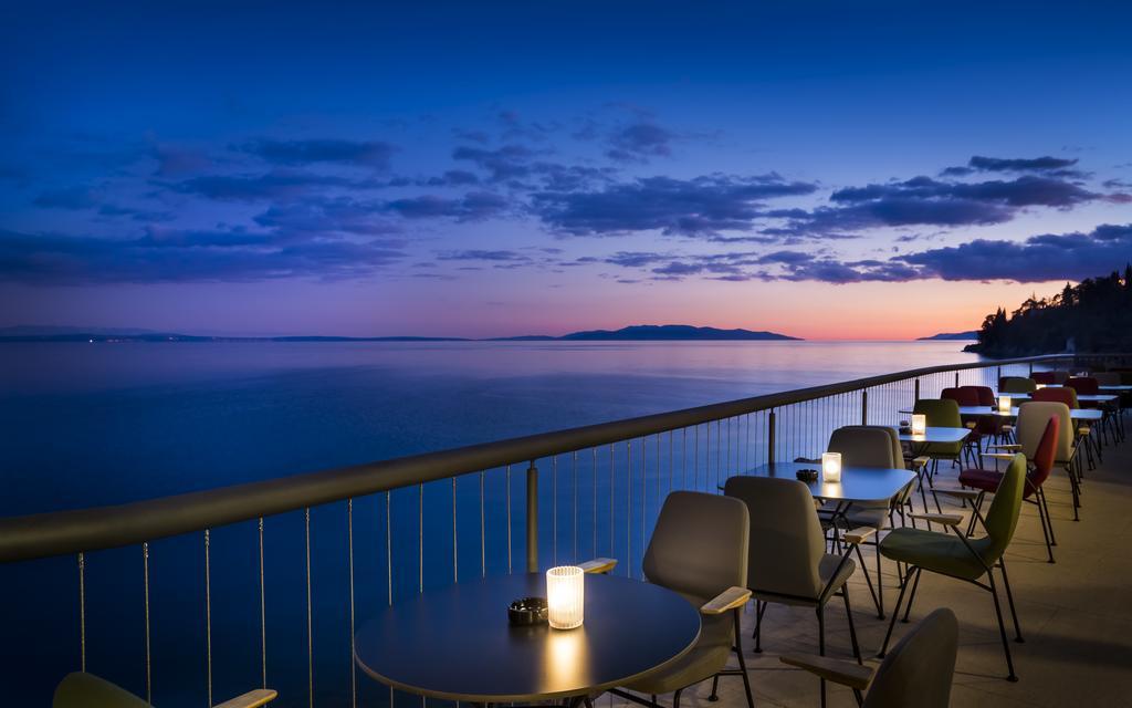 Boutique & Design Hotel Navis - Small Luxury Hotels Of The World Opatija Exteriör bild View of the Adriatic Sea from the hotel
